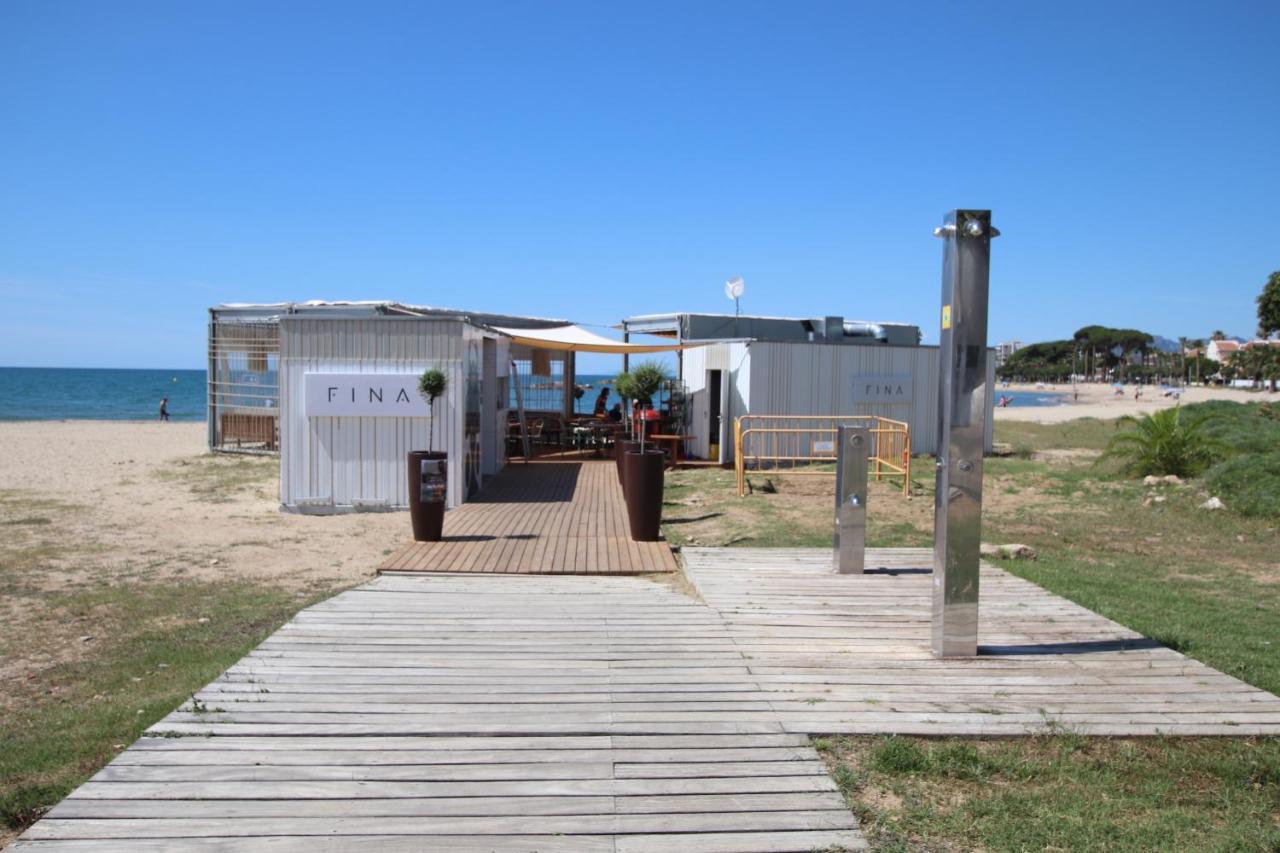 Planta Baja, Primera Linea, Playa, Jardin Privado, Ardiaca, Cambrils, Apartamento Jacqueline المظهر الخارجي الصورة